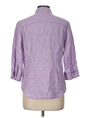 Coldwater Creek 3/4 Sleeve Button-Down Shirt (view 2)