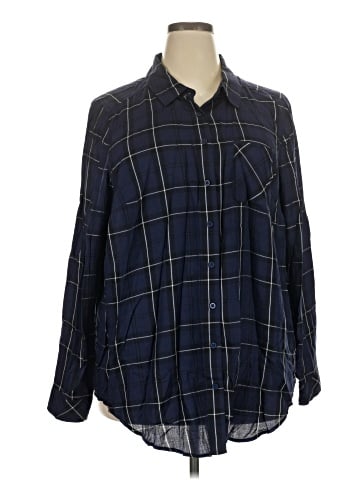 Torrid Long Sleeve Button-Down Shirt (view 1)