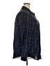 Torrid 100% Rayon Plaid Blue Long Sleeve Button-Down Shirt Size 2X Plus (2) - photo 4