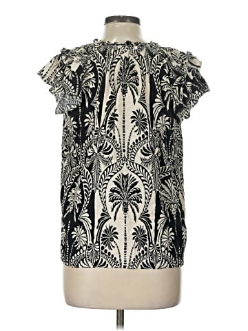 Rose + Olive Short Sleeve Blouse (view 2)
