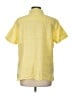 L.L.Bean 100% Linen Yellow Short Sleeve Blouse Size L - photo 2