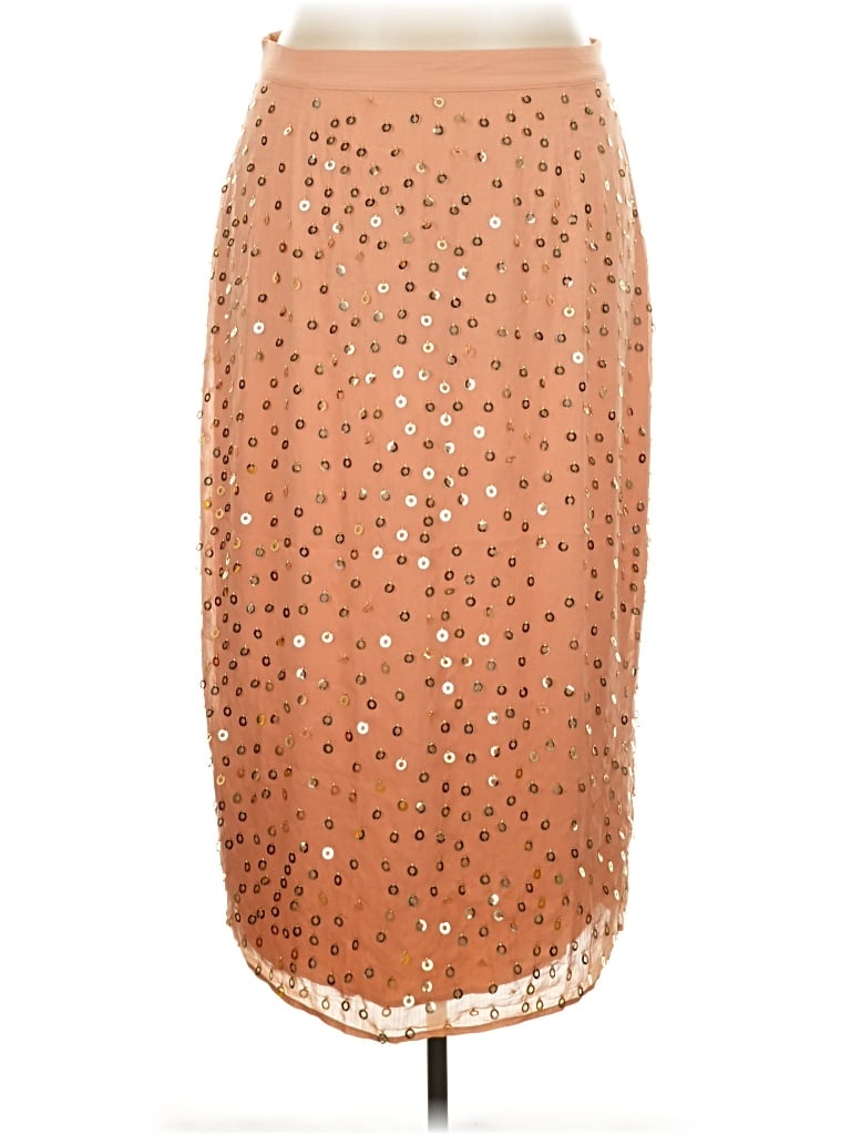 Banana Republic Formal Skirt In Tan