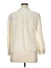 St. John 100% Silk Ivory Long Sleeve Silk Top Size 16 - photo 2