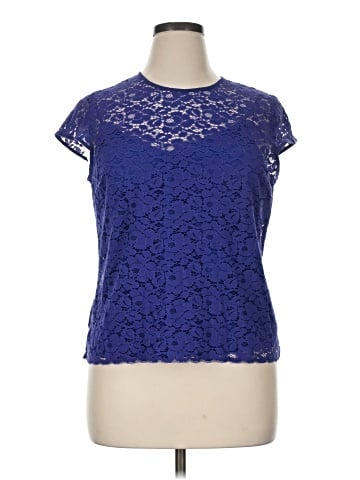 Liz Claiborne Short Sleeve Top (view 1)