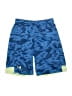 Under Armour 100% Polyester Camo Blue Athletic Shorts Size L (youth) - photo 1