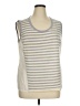 St. John 100% Wool Gray Sleeveless Top Size XL - photo 1