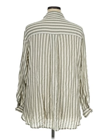 Jane and Delancey Long Sleeve Button-Down Shirt (view 2)