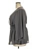 Torrid 100% Polyester Gray Kimono Size 2X Plus (2) - photo 5