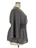 Torrid 100% Polyester Gray Kimono Size 2X Plus (2) - photo 4