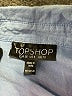 Topshop 100% Cotton Blue Long Sleeve Button-Down Shirt Size 6 - photo 7