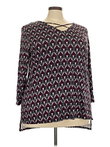 Cato 3/4 Sleeve Blouse (view 1)