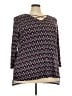 Cato Black 3/4 Sleeve Blouse Size 22 - photo 1