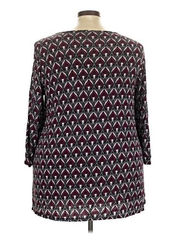 Cato 3/4 Sleeve Blouse (view 2)