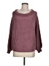 Easel 100% Acrylic Solid Burgundy Pullover Sweater Size M - photo 1