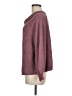 Easel 100% Acrylic Solid Burgundy Pullover Sweater Size M - photo 5