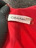 Calvin Klein Solid Red Cocktail Dress Size 8 - photo 7