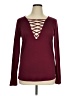Daytrip Burgundy Long Sleeve Top Size XL - photo 1