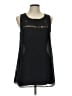 Naked Zebra 100% Polyester Black Sleeveless Blouse Size L - photo 1