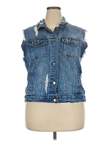 Wild Fable Denim Vest (view 1)
