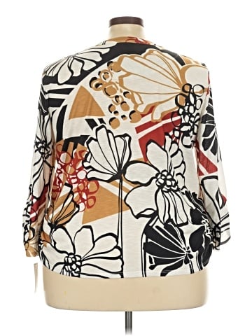 Alfred Dunner 3/4 Sleeve Blouse (view 2)