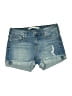 Celebrity Pink Blue Denim Shorts Size 1 - photo 1