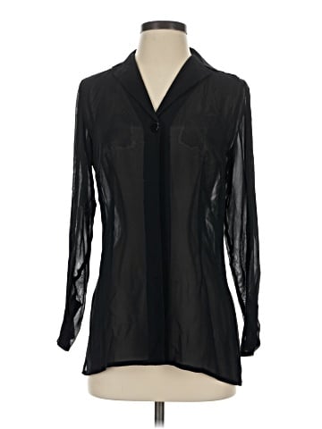 Petite Sophisticate Long Sleeve Blouse (view 1)