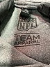 NFL 100% Polyester Gray Pullover Hoodie Size M - photo 7
