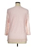 Ruby Rd. Pink 3/4 Sleeve Blouse Size 1X - photo 2