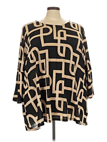 Ellos 3/4 Sleeve Blouse (view 1)