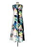 Grace Elements 100% Polyester Graphic White Cocktail Dress Size L - photo 2