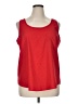 Faded Glory 100% Polyester Red Sleeveless T-Shirt Size XL - photo 1