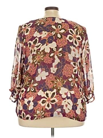 Avenue 3/4 Sleeve Blouse (view 2)