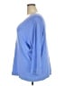 Fresh Produce 100% Cotton Blue Pullover Sweater Size 3X - photo 5
