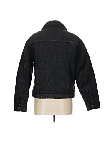 Madewell Sherpa Motorcycle Jean Jacket (view 2)