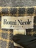 Ronni Nicole Tweed Gold Blazer Size 14 - photo 6