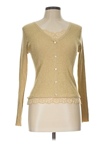 August Silk Cardigan (view 1)