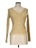 August Silk Tan Cardigan Size L (petite) - photo 1