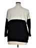 chic soul (chicsoul.com) Color Block Black Pullover Sweater Size XL - photo 2