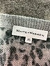 White + Warren 100% Cashmere Animal Print Gray Cashmere Pullover Sweater Size XS - photo 7
