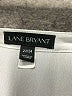 Lane Bryant 100% Polyester Ivory Long Sleeve Blouse Size 22 - 24 Plus - photo 7