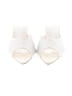 Black Suede Studio Ivory Sandals Size EU 40 1/2 - photo 2