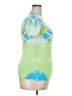 Lands' End Tie-dye Green Active T-Shirt Size XXL - photo 4