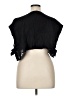 Free People Black Short Sleeve Top Size XL - photo 2