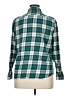 Northcrest 100% Cotton Plaid Teal Long Sleeve Button-Down Shirt Size XL - photo 2