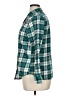 Northcrest 100% Cotton Plaid Teal Long Sleeve Button-Down Shirt Size XL - photo 5