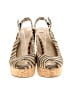Stuart Weitzman Animal Print Tan Wedges Size 7 1/2 - photo 2