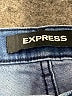 Express Solid Blue Jeans Size 10 - photo 7