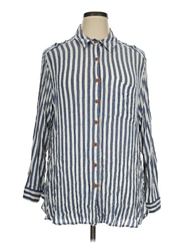 Jane and Delancey Long Sleeve Button-Down Shirt (view 1)