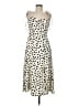 Lulus 100% Polyester Animal Print Ivory Casual Dress Size M - photo 1
