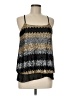 Daytrip 100% Polyester Gold Sleeveless Blouse Size M - photo 1